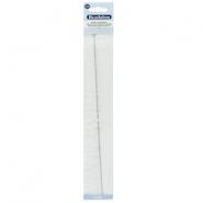 Beadalon Elastic Cord Needle Stainless Steel 27cm/&Oslash;0.78mm Argent&eacute;