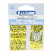 Beadalon Needles for bead cord sizes up to 0.18mm Argent&eacute;
