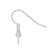 Beadalon Earrings Ball & Spring Argenté