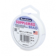 Beadalon Supplemax Braided fil tressé 0.50mm 25meter Clear