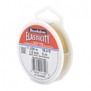 Beadalon Elastic Stringing Wire 1.0mm 5 metre Doré satiné