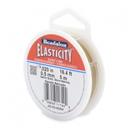 Beadalon Elastic Stringing Wire 0.5mm 5 metre Doré satiné