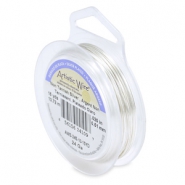 24 Gauge Artistic Wire Argenté anti-ternissement