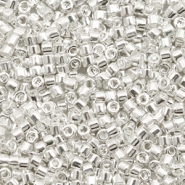 Perles Miyuki delicas 11/0 Bright sterling plated silver DB-551