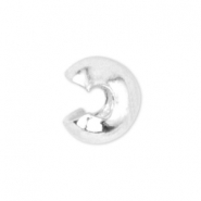 Beadalon Crimp Cover 4mm Argent&eacute;