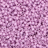 Perles Miyuki delicas 11/0 Duracoat opaque dyed crocus purple DB-2136