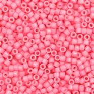 Perles Miyuki delicas 11/0 Duracoat opaque dyed carnation pink DB-2117