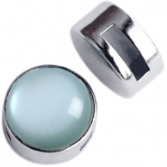 Bracelets Polaris Cuoio Serti / poussoir Cuoio pour cuir 8 mm et cabochon 12 mm