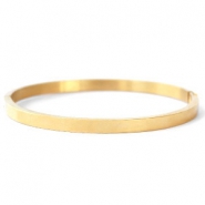 Bracelets en acier inox Dor&eacute;