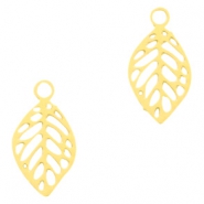 Pendentifs bohèmes feuille doré