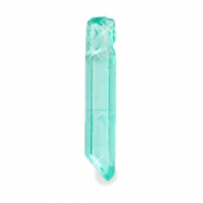 Pierres naturelles pendentifs Quartz Vert océan opale