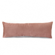 Présentoir bijoux coussin velours doux Rose vintage