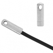 Apprêts en acier inox embout Ø1.2mm Argenté