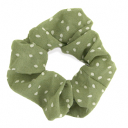 Chouchous pour cheveux pois Vert