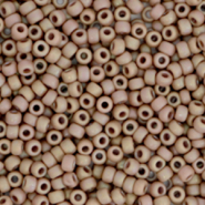 Perles de rocailles Miyuki 11/0 Opaque glazed frosted rainbow lavender 11-4694