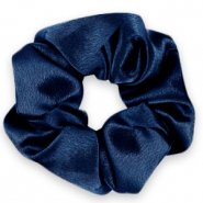 Chouchous pour cheveux soyeux Bleu profond