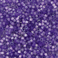 Perles Miyuki délicas 11/0 Silk satin dyed purple DB-1810