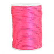Cordon satin 2.5mm Rose néon