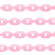 Chaîne acrylique 15mm Rose