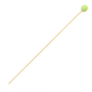 Apprêts en métal DQ clou à tête boule 52mm Doré-vert lime (sans nickel)