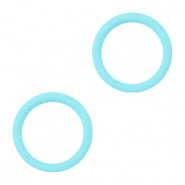 Anneau &eacute;lastique Bleu clair