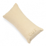 Présentoir bijoux coussin velours C.U.S® Beige naturel