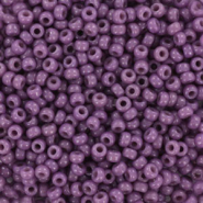 Perles de rocailles Miyuki 11/0 Duracoat opaque dark orchid purple 11-4489