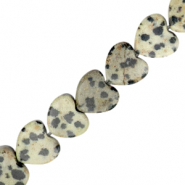 Pierres naturelles coeur Greige