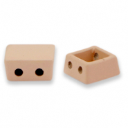 Perles tile carré Rose dusty