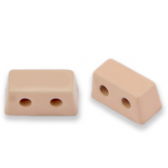 Perles tile rectangle Rose dusty