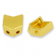 Perles tile flèche Doré
