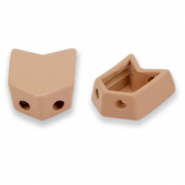 Perles tile flèche Rose dusty