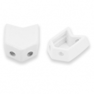 Perles tile flèche Blanc