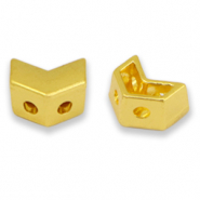 Perles tile flèche Doré