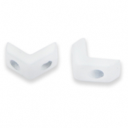 Perles tile flèche Blanc