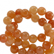 Pierres naturelles Quartz 8mm Orange grès