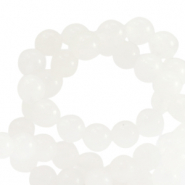 Pierres naturelles Quartz 4mm Blanc