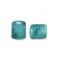 Pierres naturelles Quartz disc 2x2mm Vert océan
