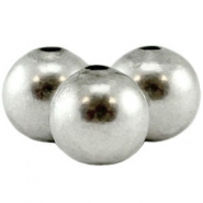 Perles en métal DQ 4mm Argent antique