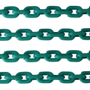 Chaîne acrylique 15mm mat Bleu pétrole