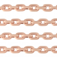 Chaîne acrylique 15mm mat Rose vintage