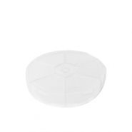 Présentoir bijoux boîte de rangement 6 cases Transparent