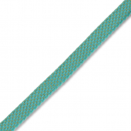 Ruban Turquoise-doré