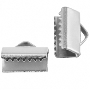 Apprêts en acier Inox griffe ruban 10mm Argenté