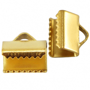 Apprêts en acier Inox griffe ruban 8mm Doré