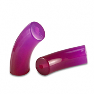 Perles acryliques tube Violet