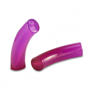 Perles acryliques tube Violet