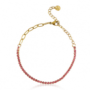 Bracelets en acier Inox Doré-rose