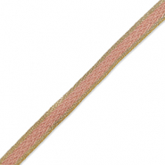 Ruban Rose vintage-doré