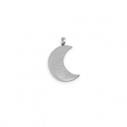 Breloques en acier Inox La Luna Argenté